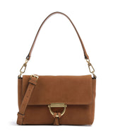 Abro Suede Temi Sac porté épaule cuoio