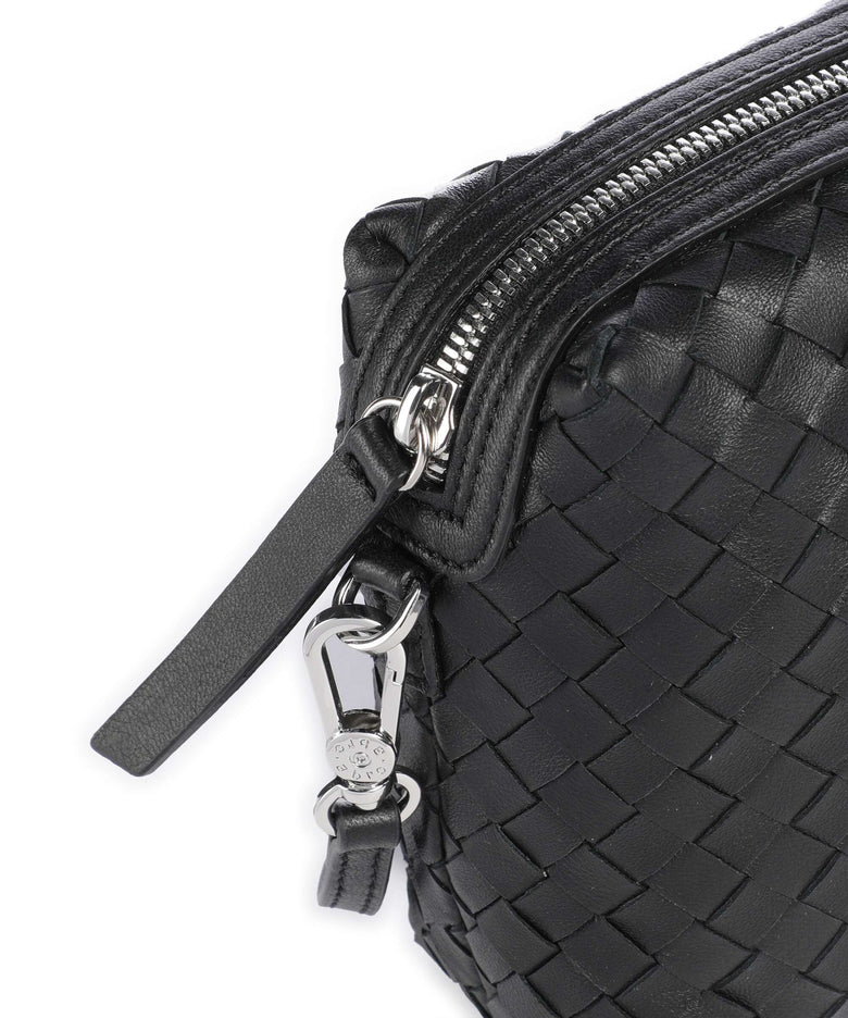 Abro Piuma Kaia Crossbody bag black/nickel