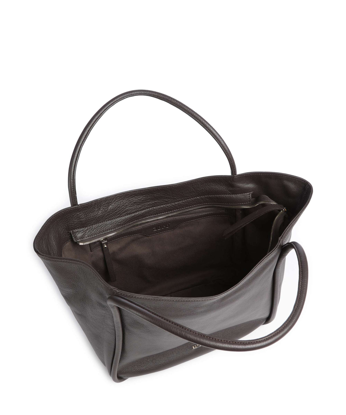 Abro Dalia Willow Tote bag dark brown