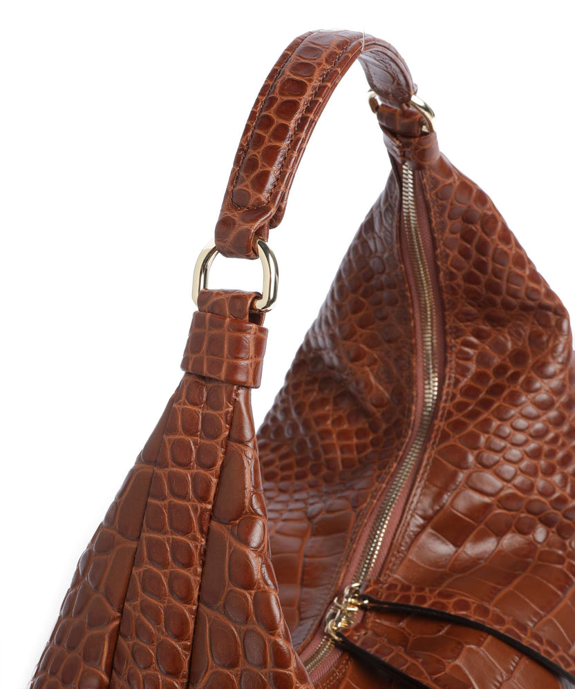 Abro Cocco Mondial Nana Big Hobo bag cuoio