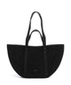 Abro Suede Cosmo Medium Shopper black/nickel