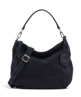 Abro Suede Juna Small Borsa hobo navy