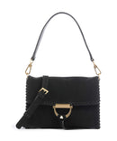 Abro Suede Temi Stitch Schultertasche black/gold