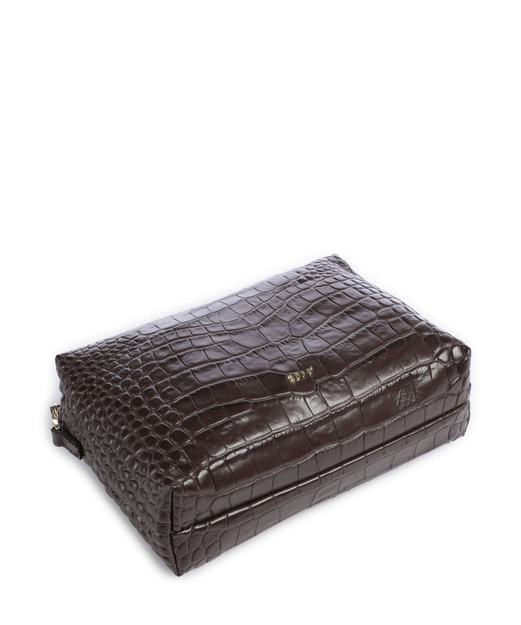 Abro Cocco Mondial Kaia Crossbody bag dark brown