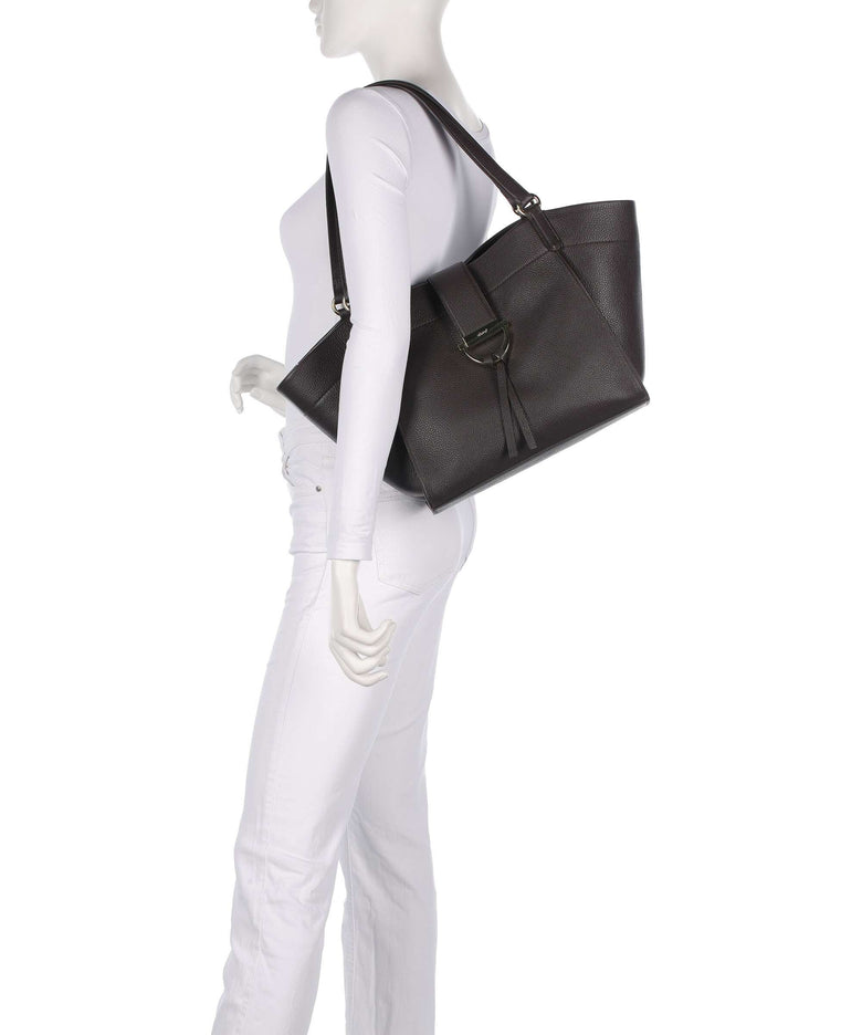 Abro Agave Temi Tote bag dark brown