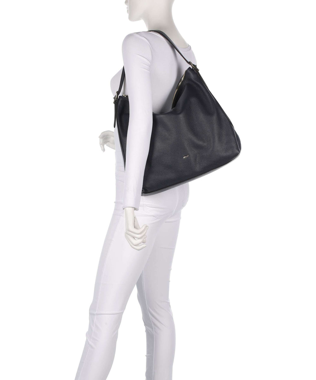 Abro Agave Carina Hobo bag navy