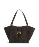 Abro Suede Temi Cabas dark brown