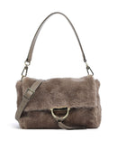 Abro Shearling Temi Schultertasche tope