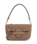 Abro Suede Camilla Borsa a spalla camel