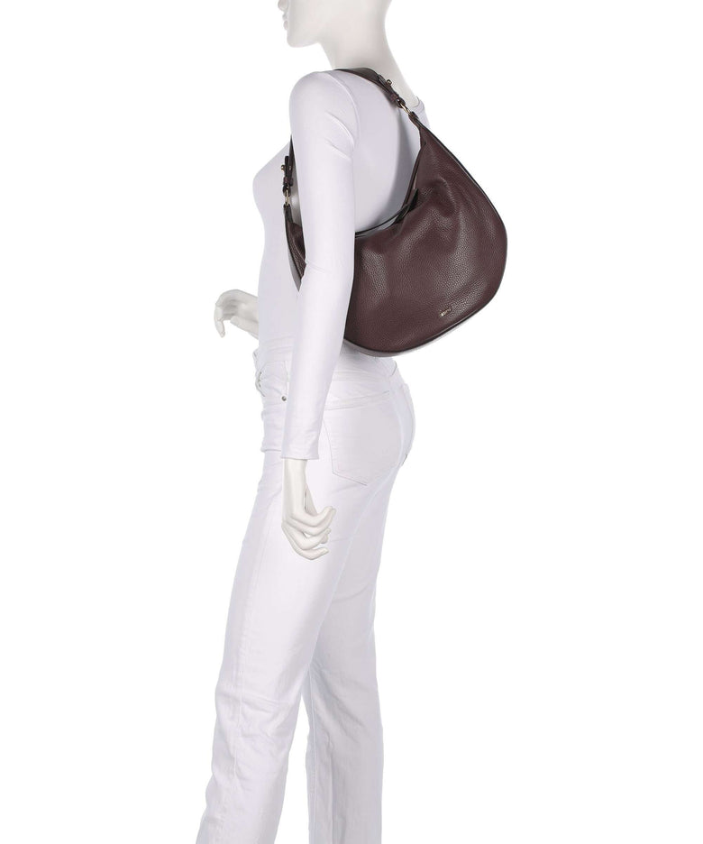 Abro Adria Lulu Small Hobo bag burgundy