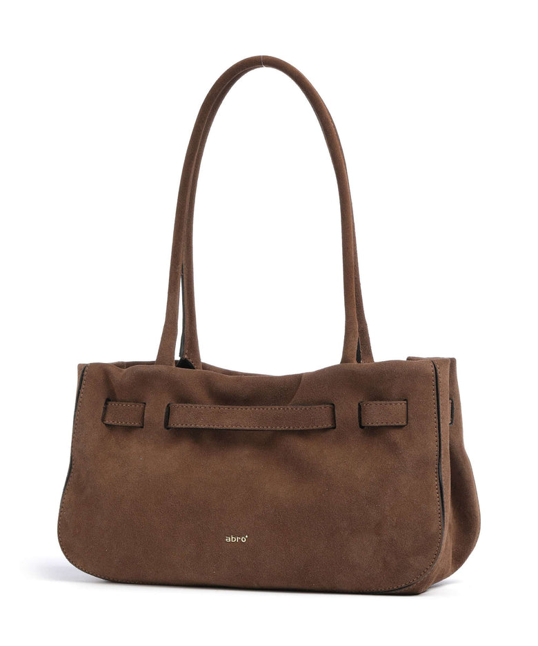 Abro Suede Jill Shoulder bag wood