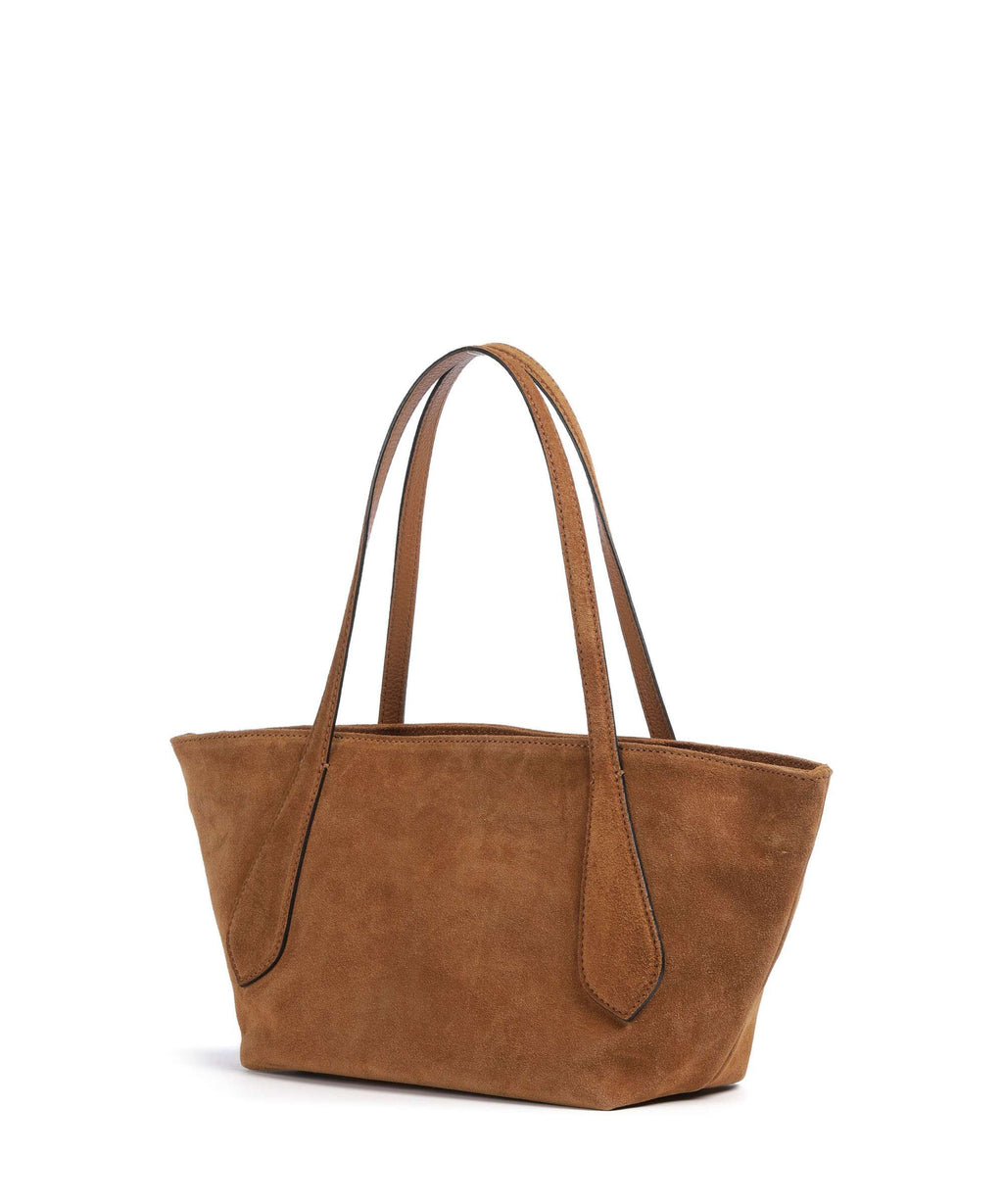 Abro Suede Carina Tote bag cuoio