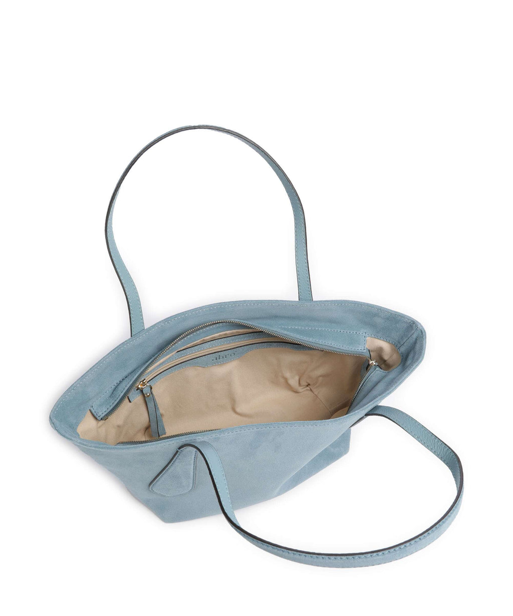 Abro Suede Carina Tote bag sapphire