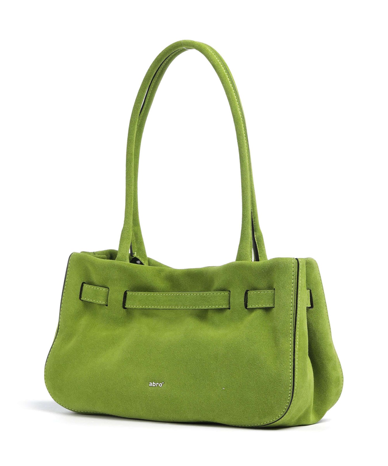 Abro Suede Jill Shoulder bag lime