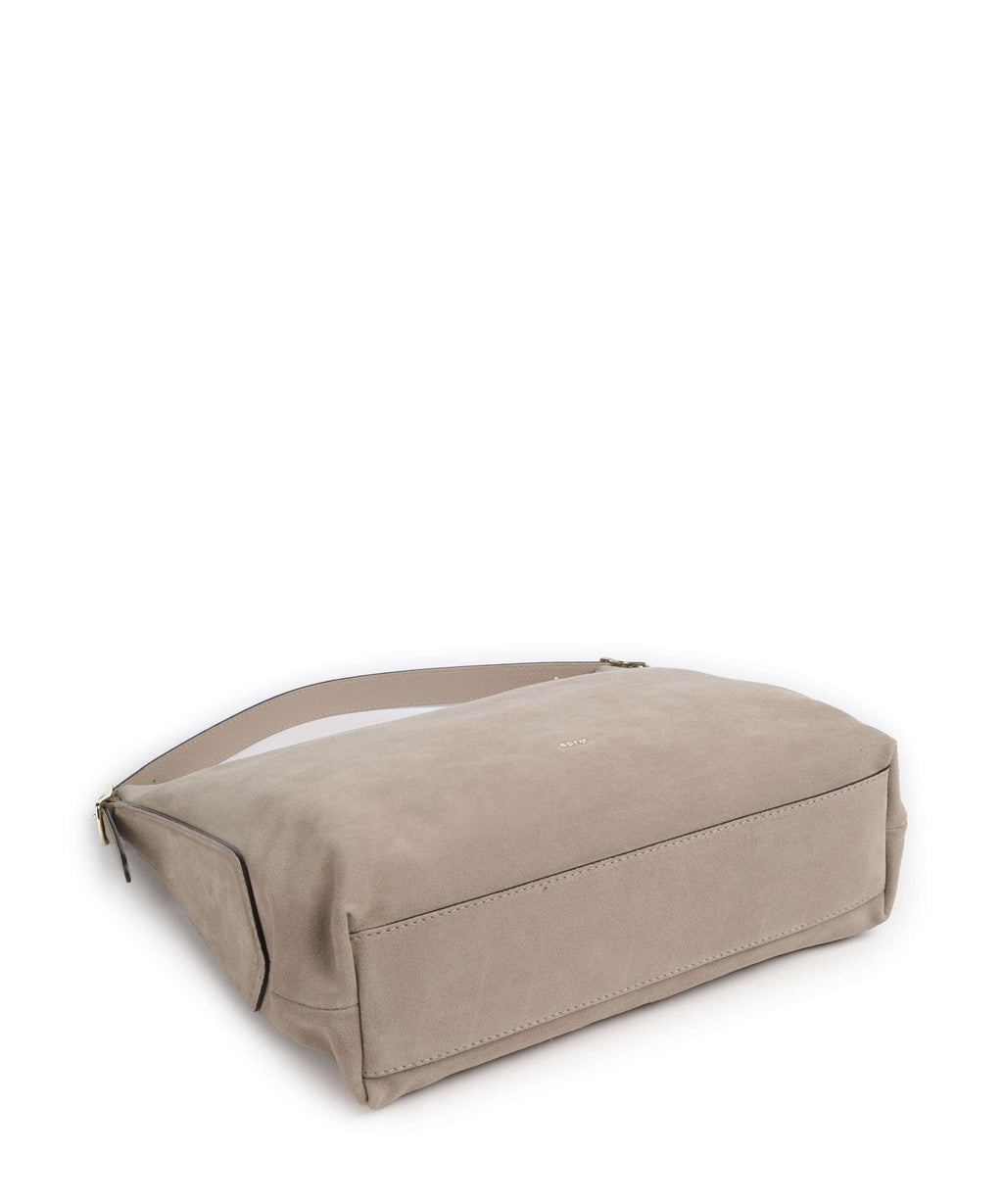 Abro Suede Carina Hobo bag siena