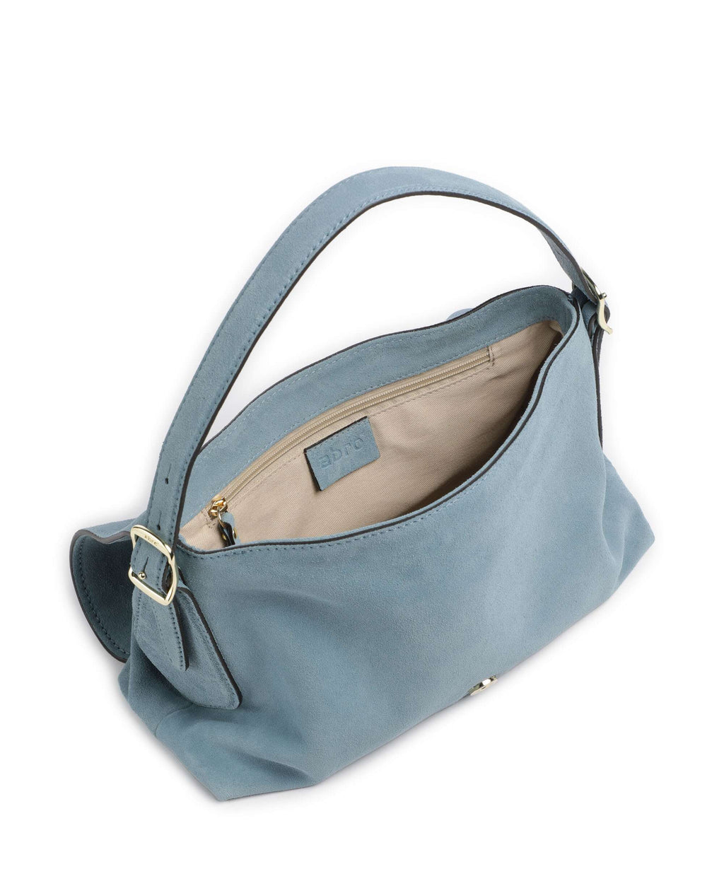 Abro Suede Carina Shoulder bag sapphire