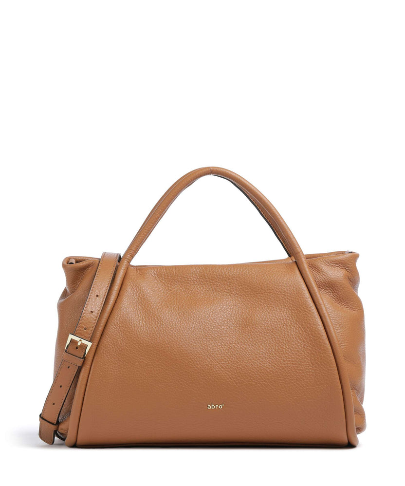 Abro Dalia Willow Handbag cuoio