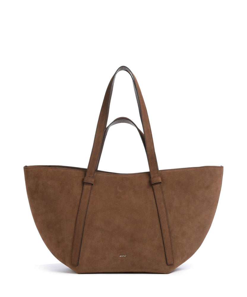 Abro Suede Cosmo Large Tote bag wood