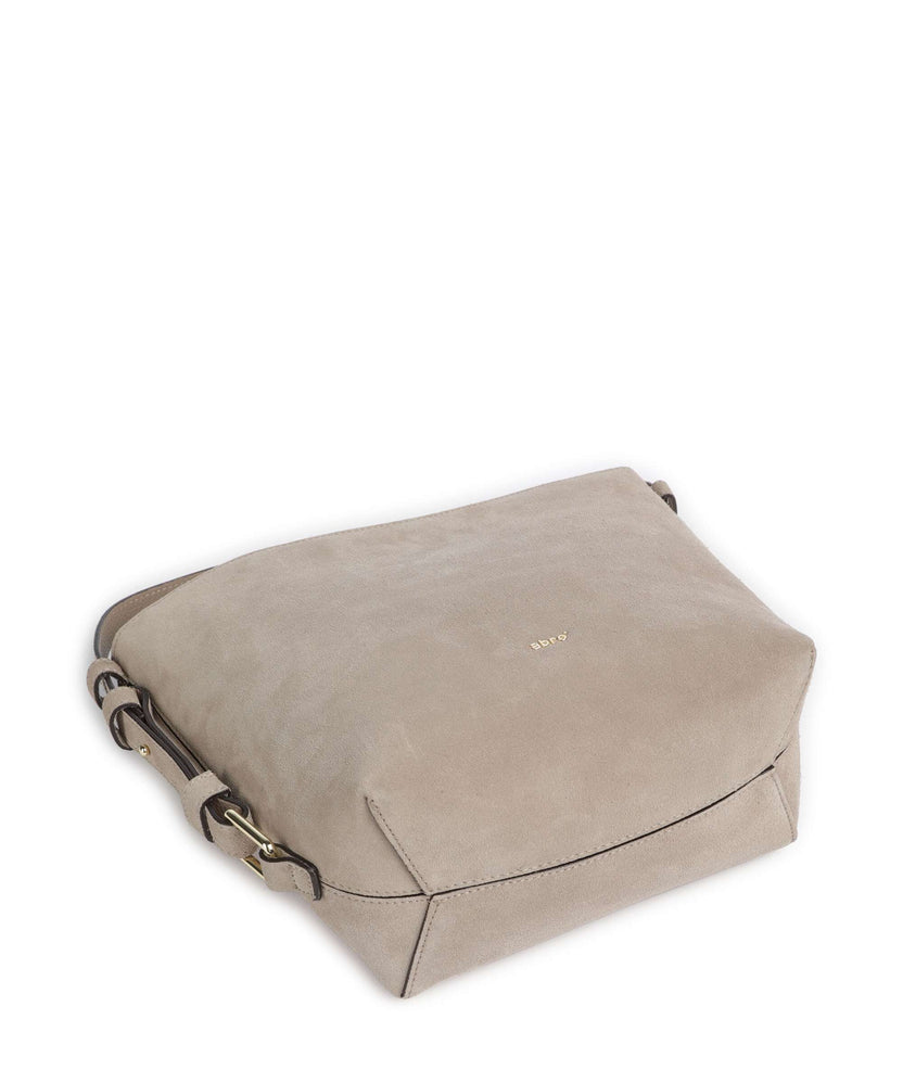 Abro Suede Cosmo Shoulder bag siena
