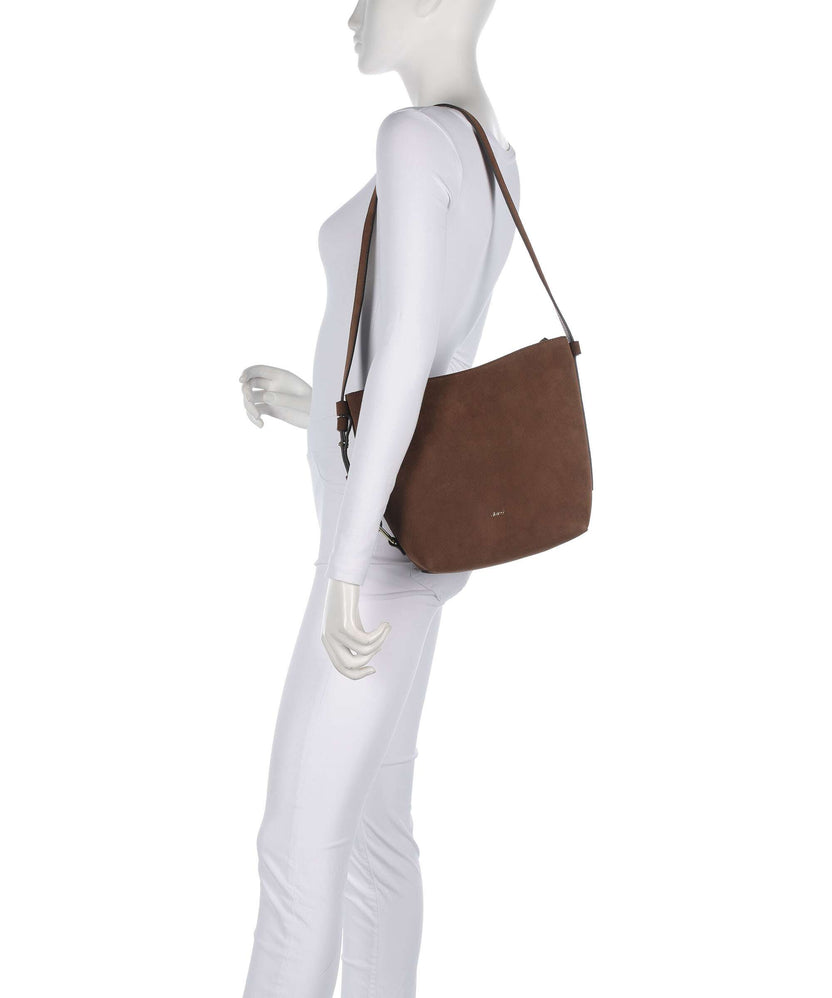 Abro Suede Cosmo Shoulder bag wood