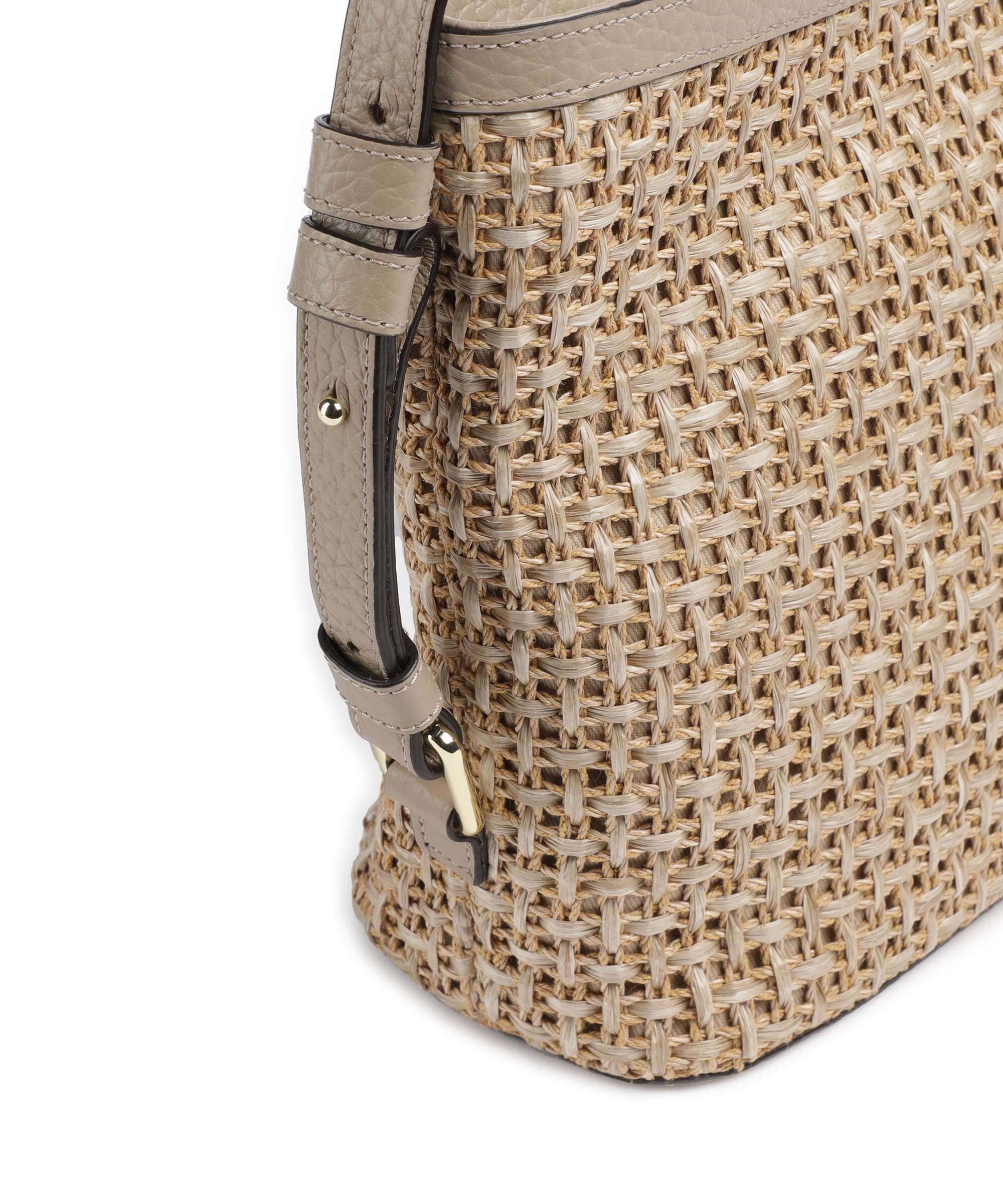 Abro Raffia Cordino Cosmo Crossbody bag siena