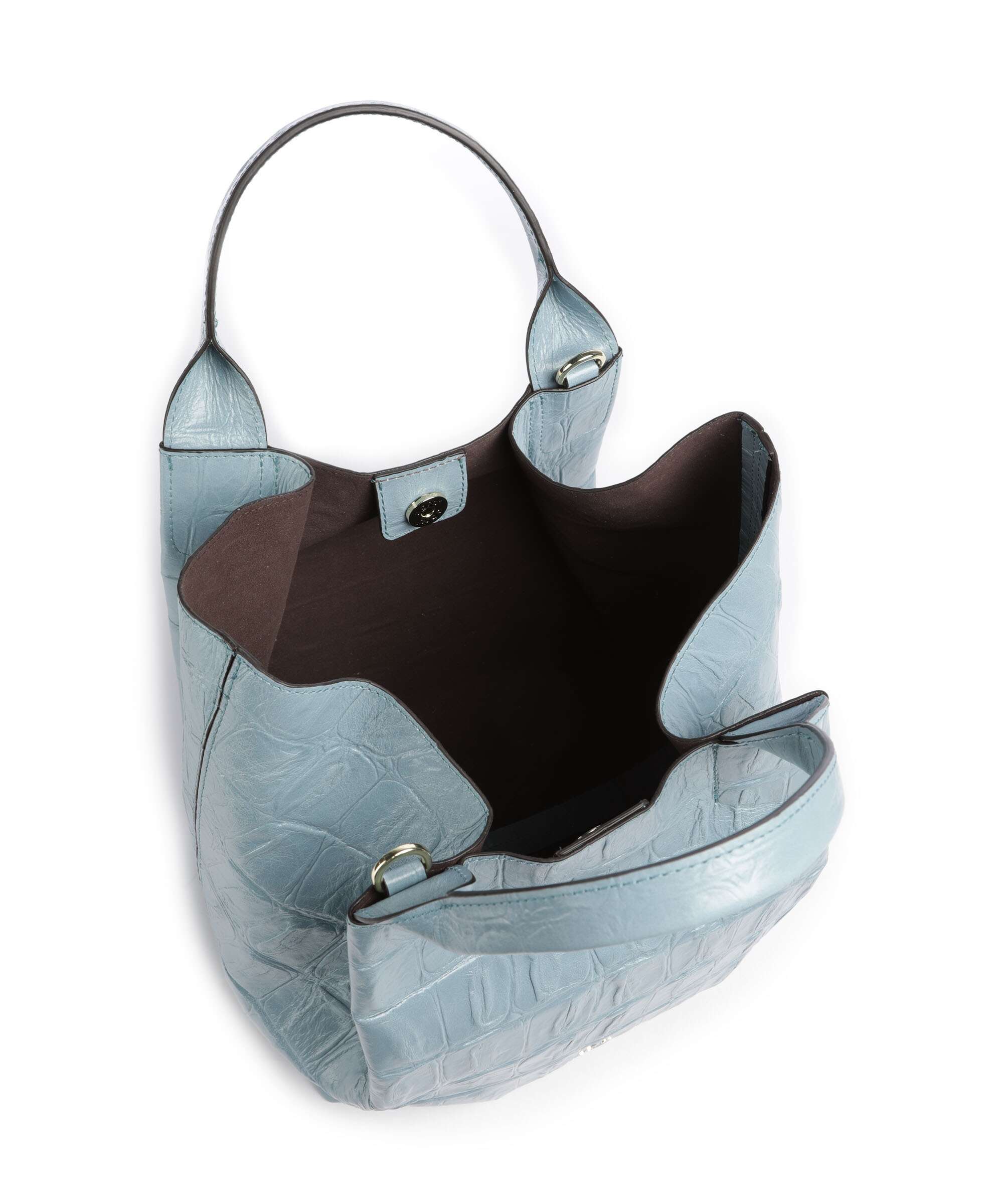 Abro Maxi Cocco Essential Medium Handbag sapphire