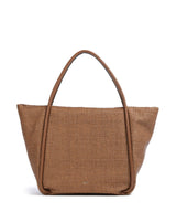Abro Raffia Intreccio Willow Borsa shopper caramel/cognac