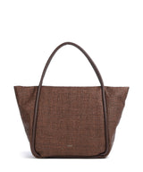 Abro Raffia Intreccio Willow Borsa shopper wood