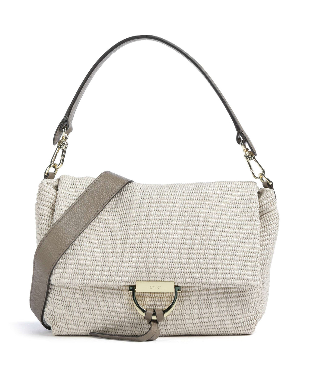Abro Raffia Classica Temi Medium Shoulder bag sahara
