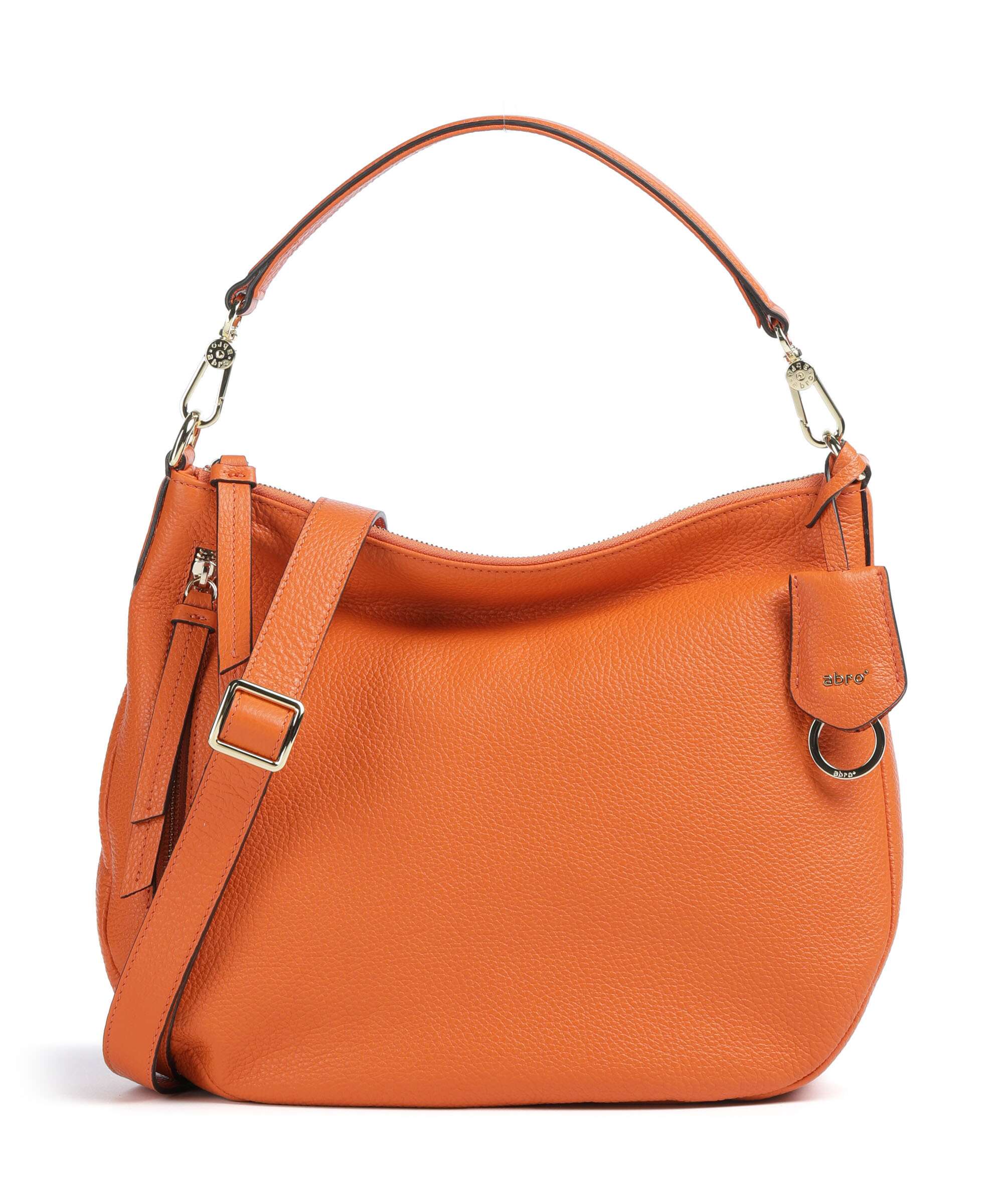 Abro Adria Juna Small Hobo bag orange
