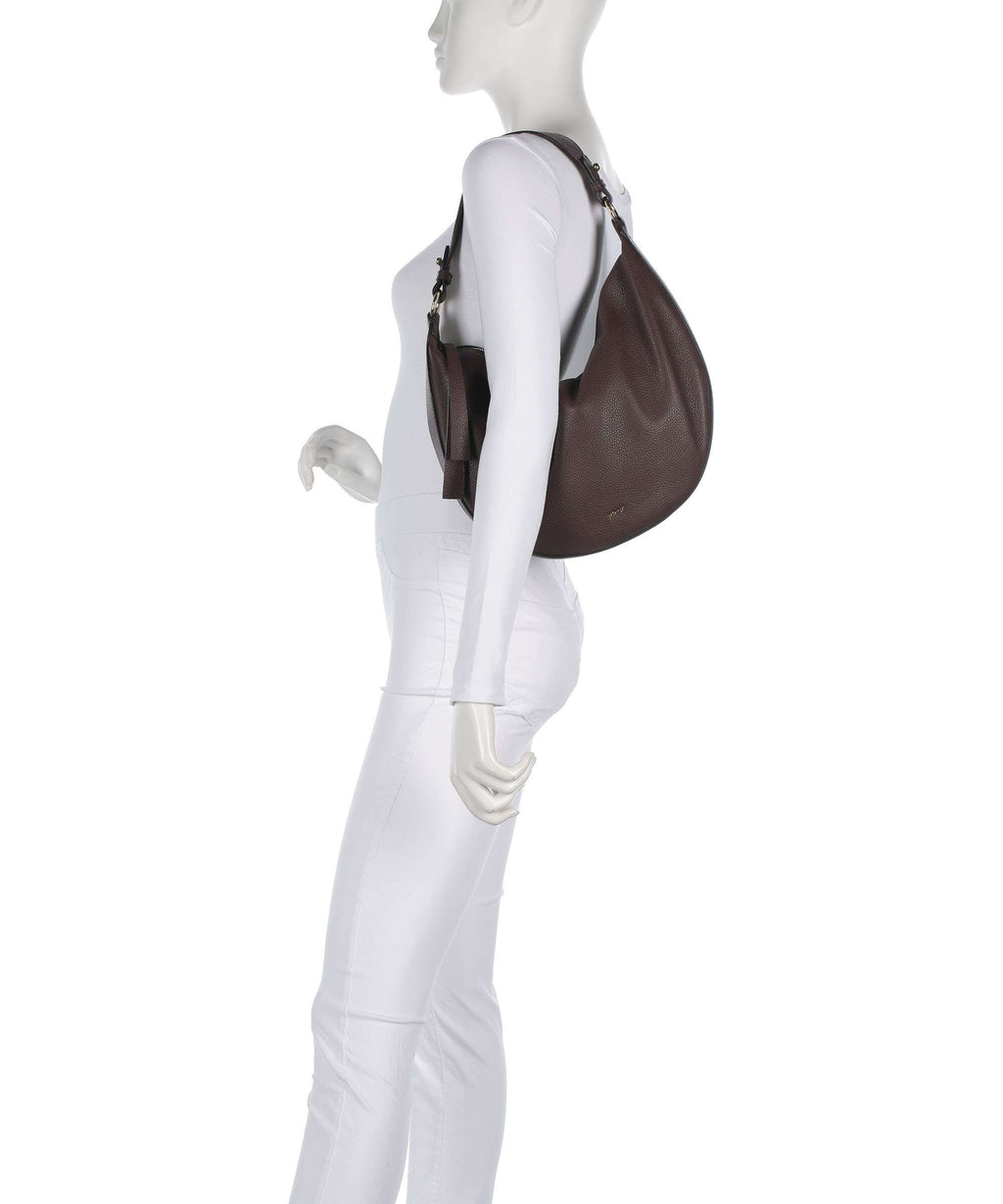 Abro Adria Lulu Small Hobo bag wood