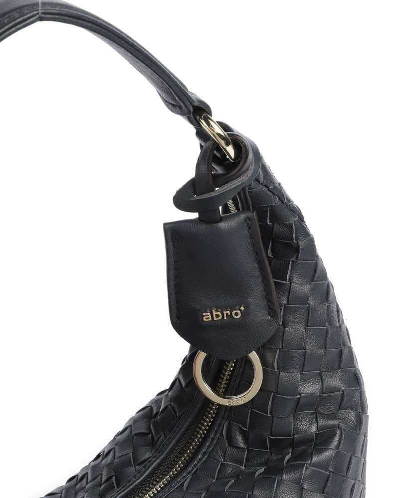 Abro Piuma Nana Small Hobo bag navy