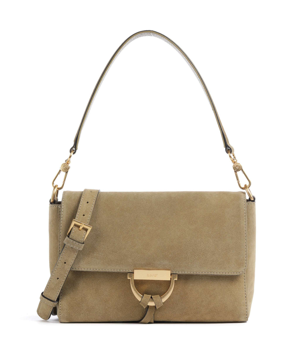 Abro Suede Temi Shoulder bag mud