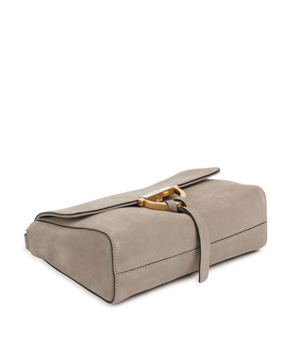 Abro Suede Temi Shoulder bag siena