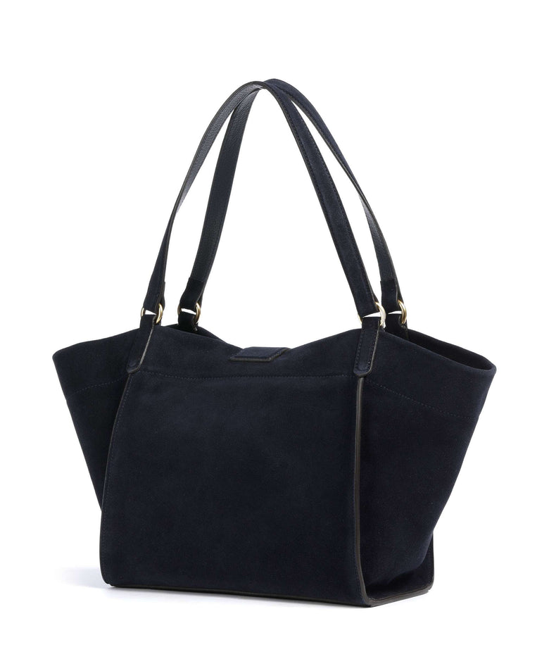 Abro Suede Temi Tote bag navy