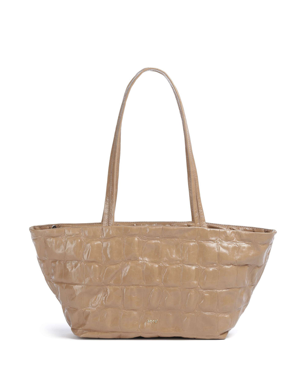Abro Maxxi Cocco Alba Shoulder bag cappuccino