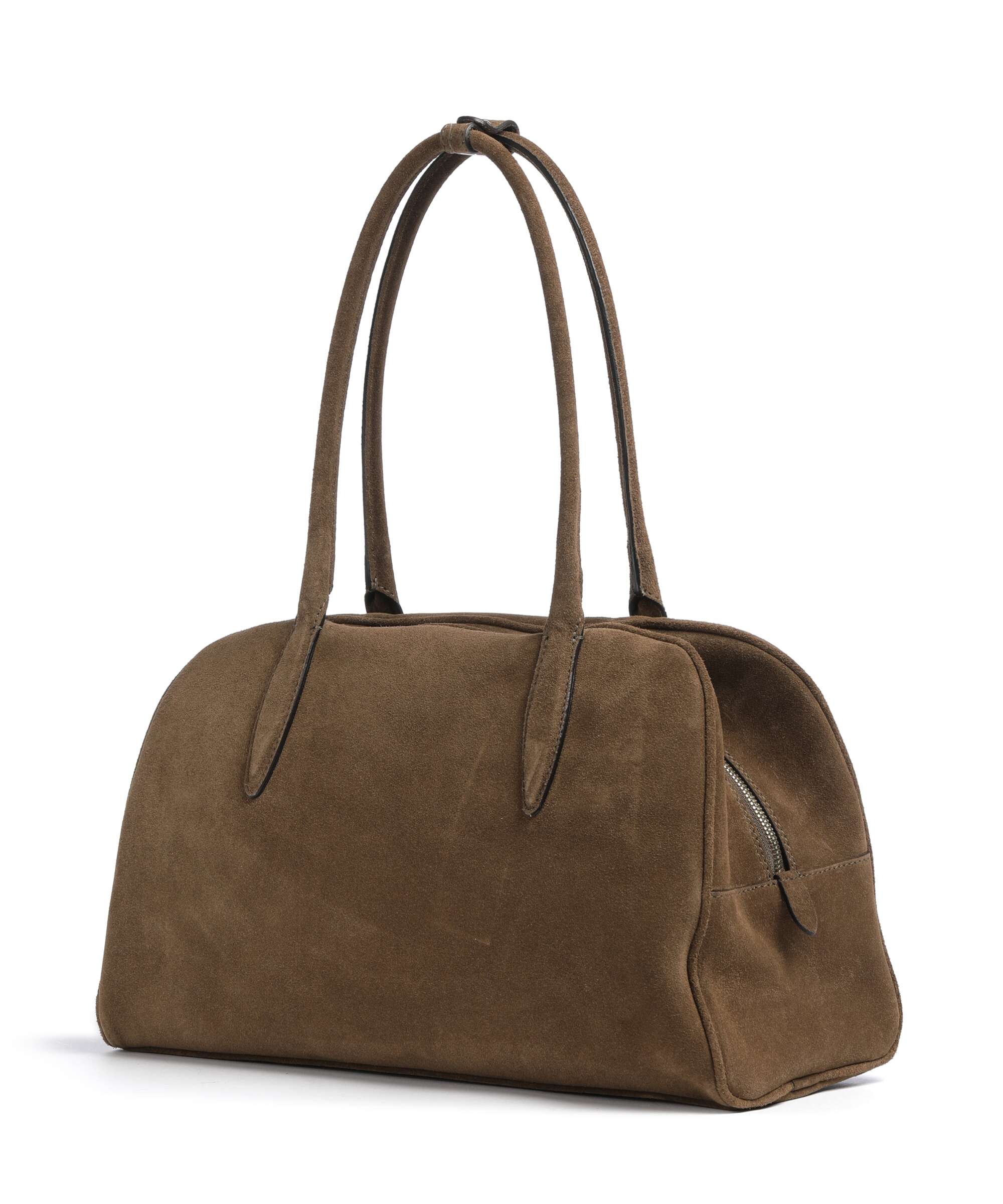 Abro Suede Amara Shoulder bag khaki