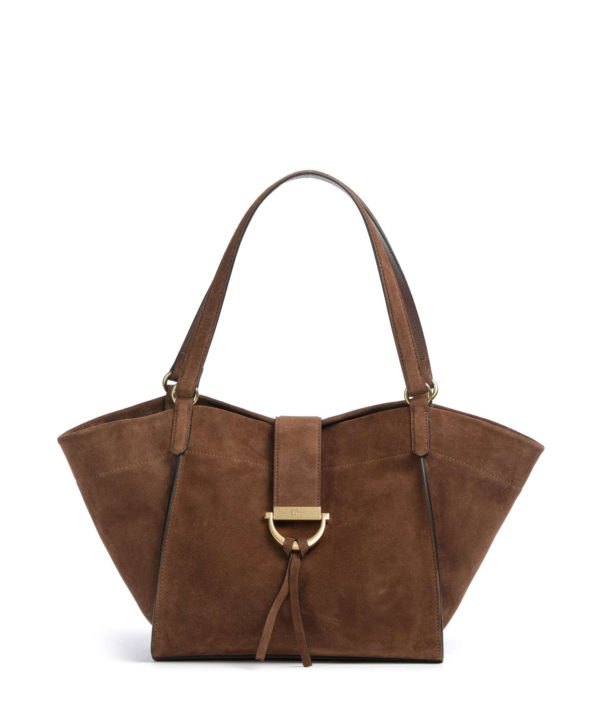 Abro Suede Temi Tote bag wood
