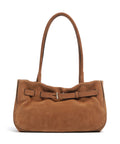 Abro Suede Jill Shoulder bag cuoio