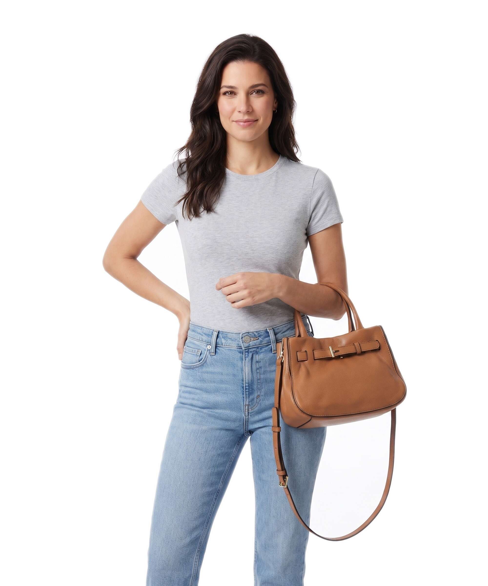Abro Dalia Jill Handbag cuoio