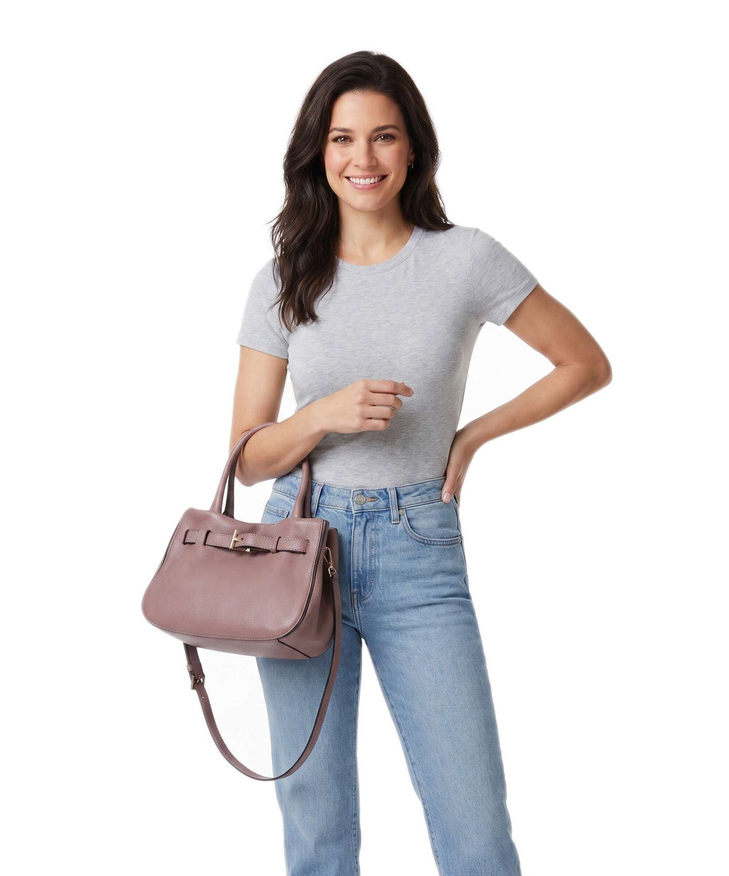 Abro Dalia Jill Handbag rosewood