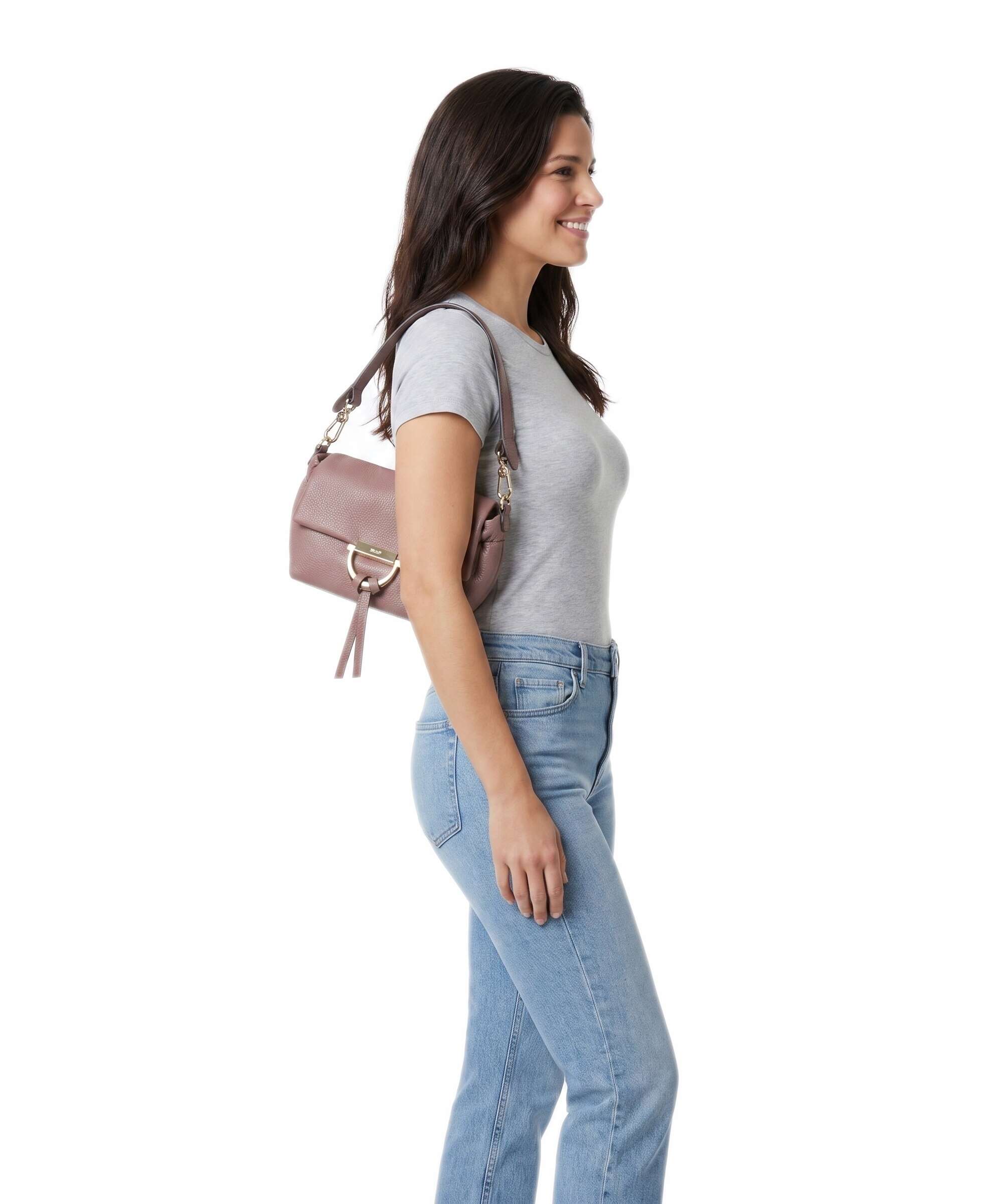 Abro Dalia Temi Small Shoulder bag rosewood