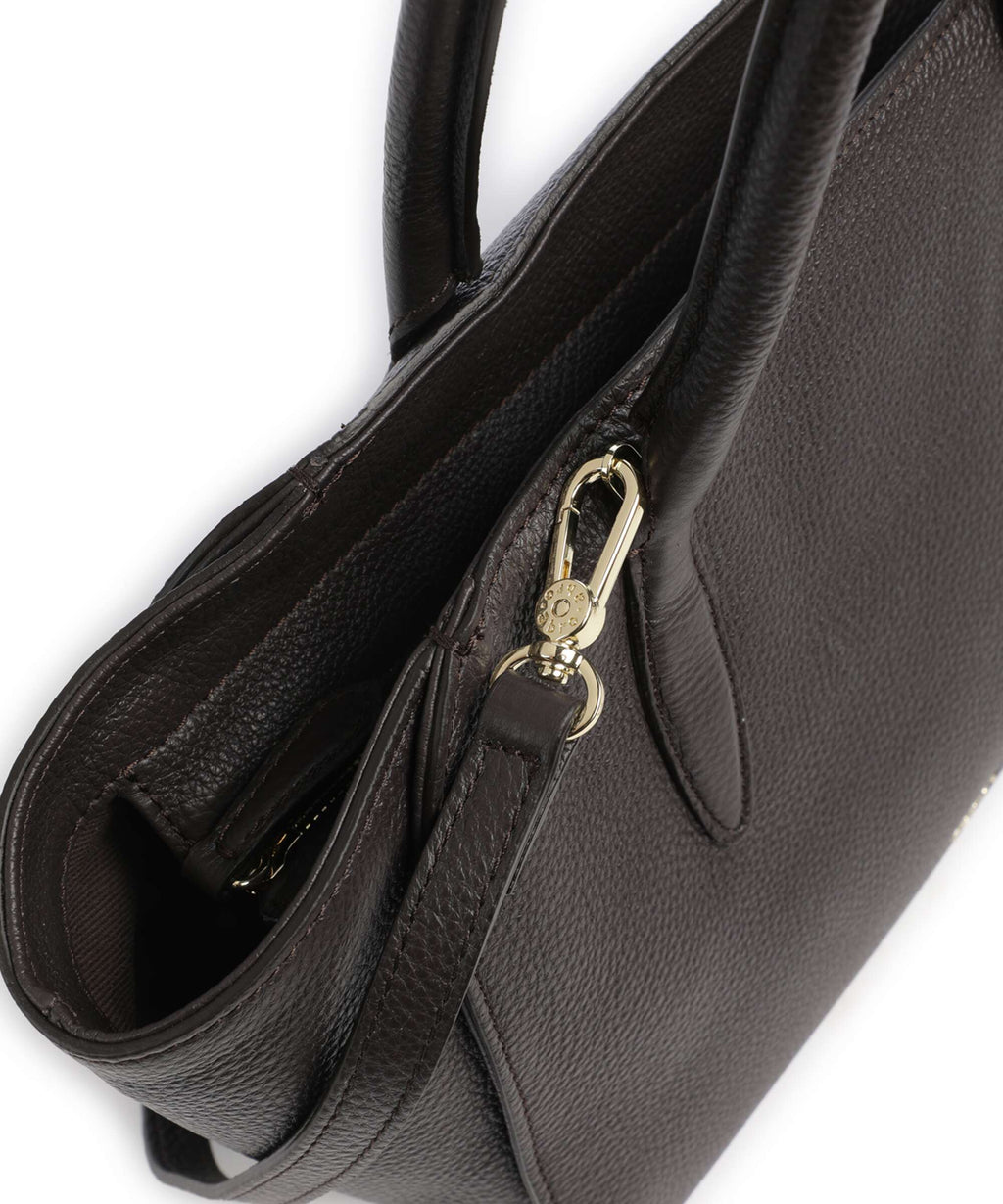 Abro Agave Blossom Small Handbag dark brown