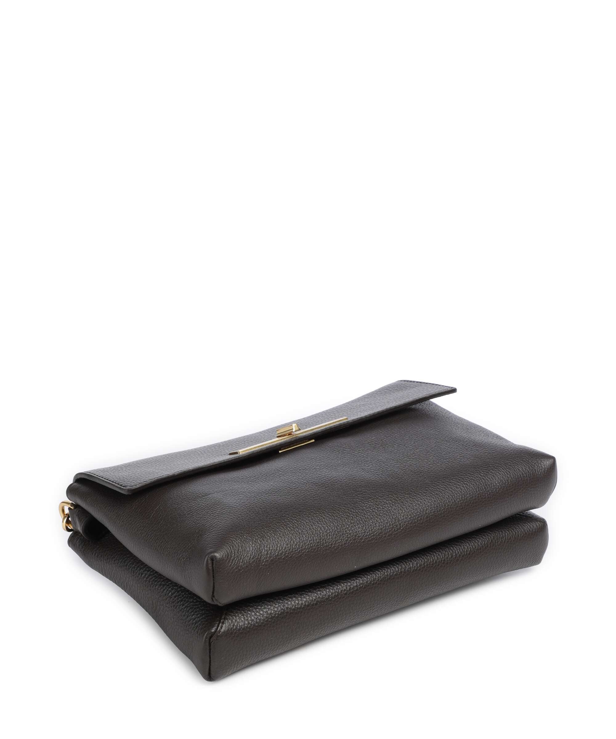 Abro Agave Twist Shoulder bag dark brown