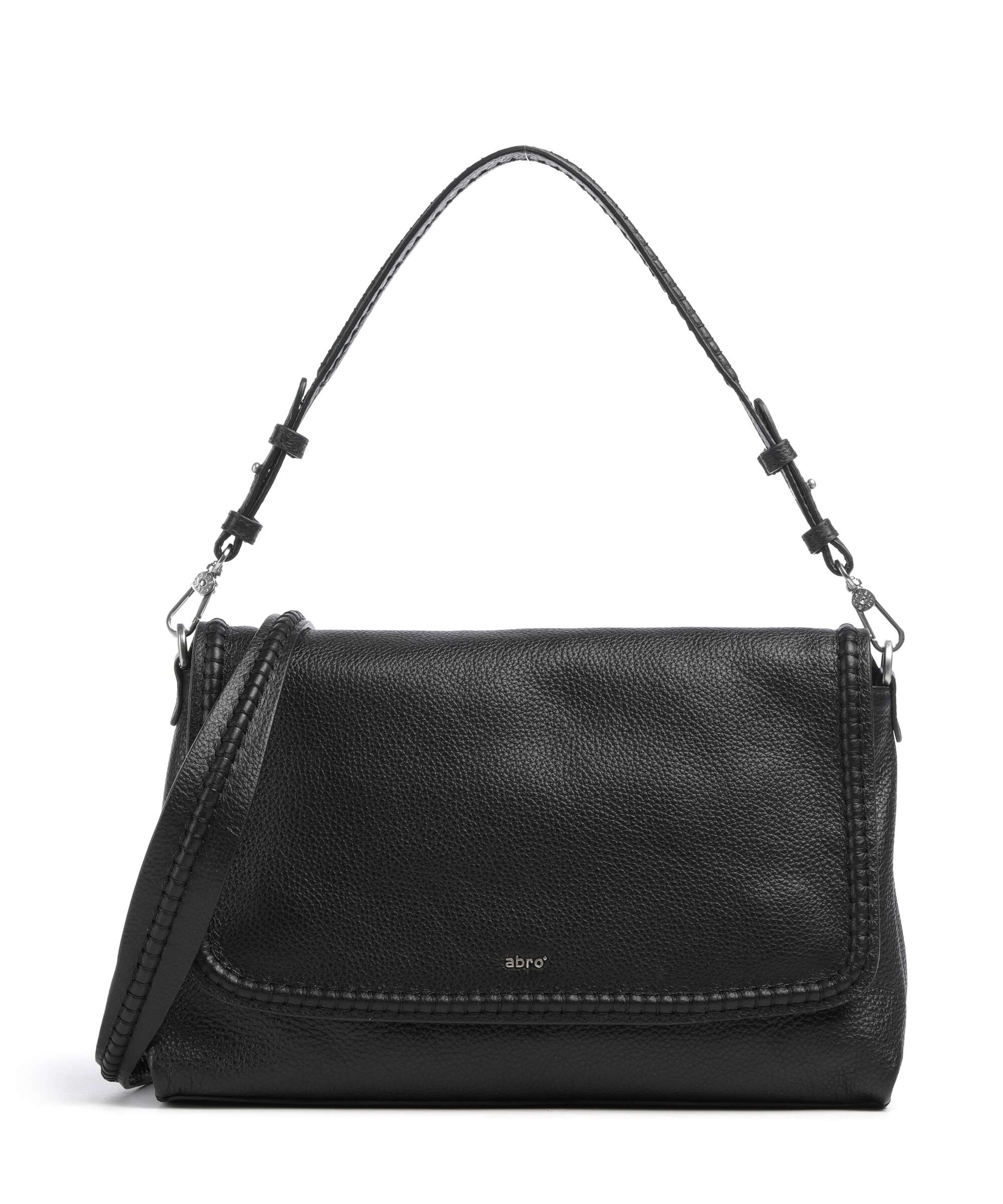 Abro Agave Signature Big Shoulder bag black/nickel