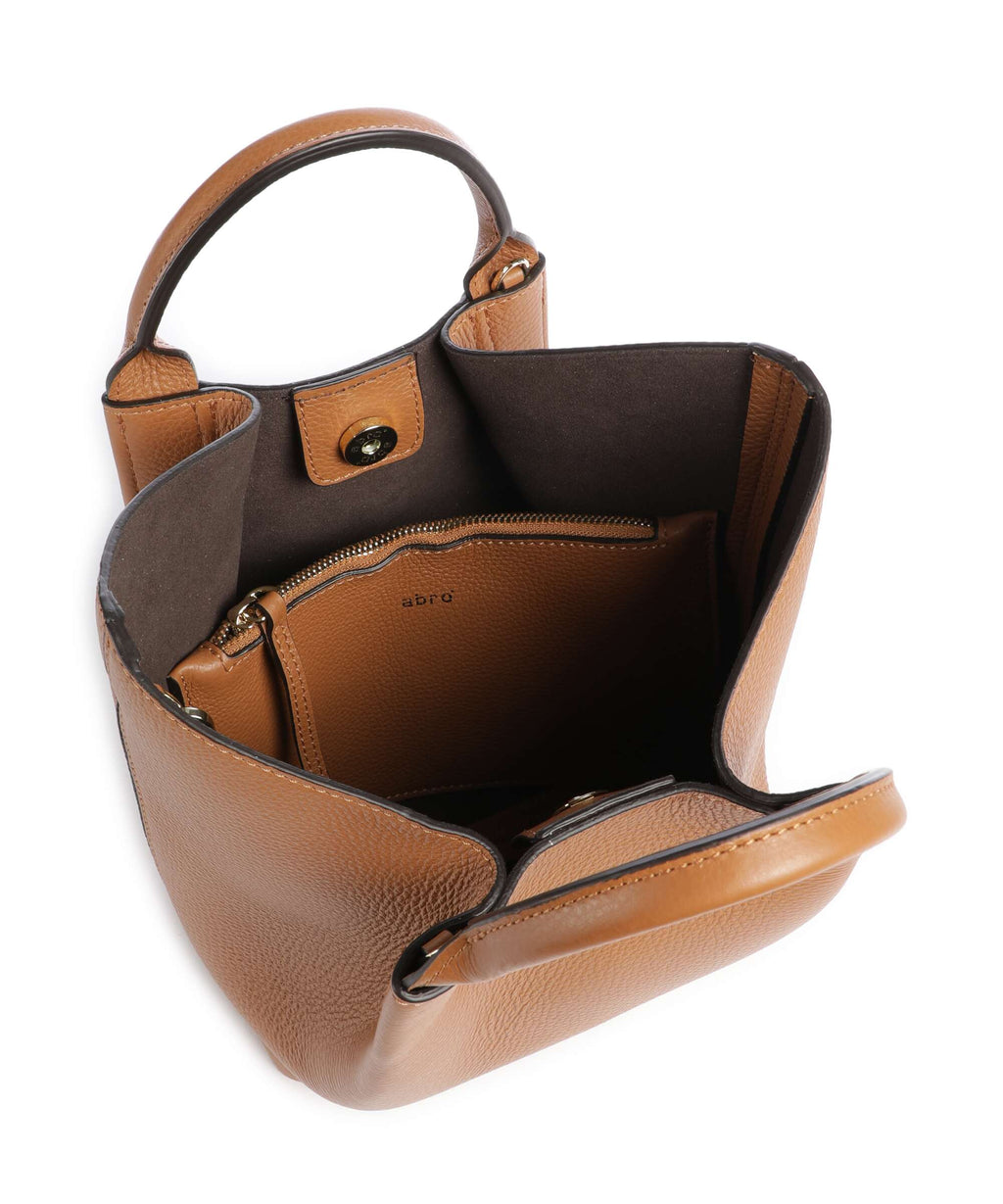 Abro Agave Essential Small Handbag cuoio