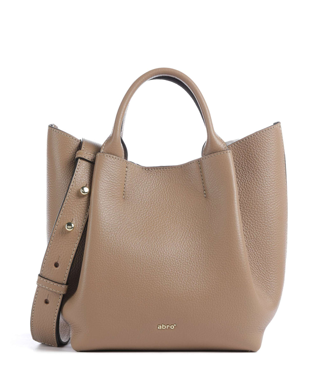 Abro Agave Essential Small Handbag cappuccino