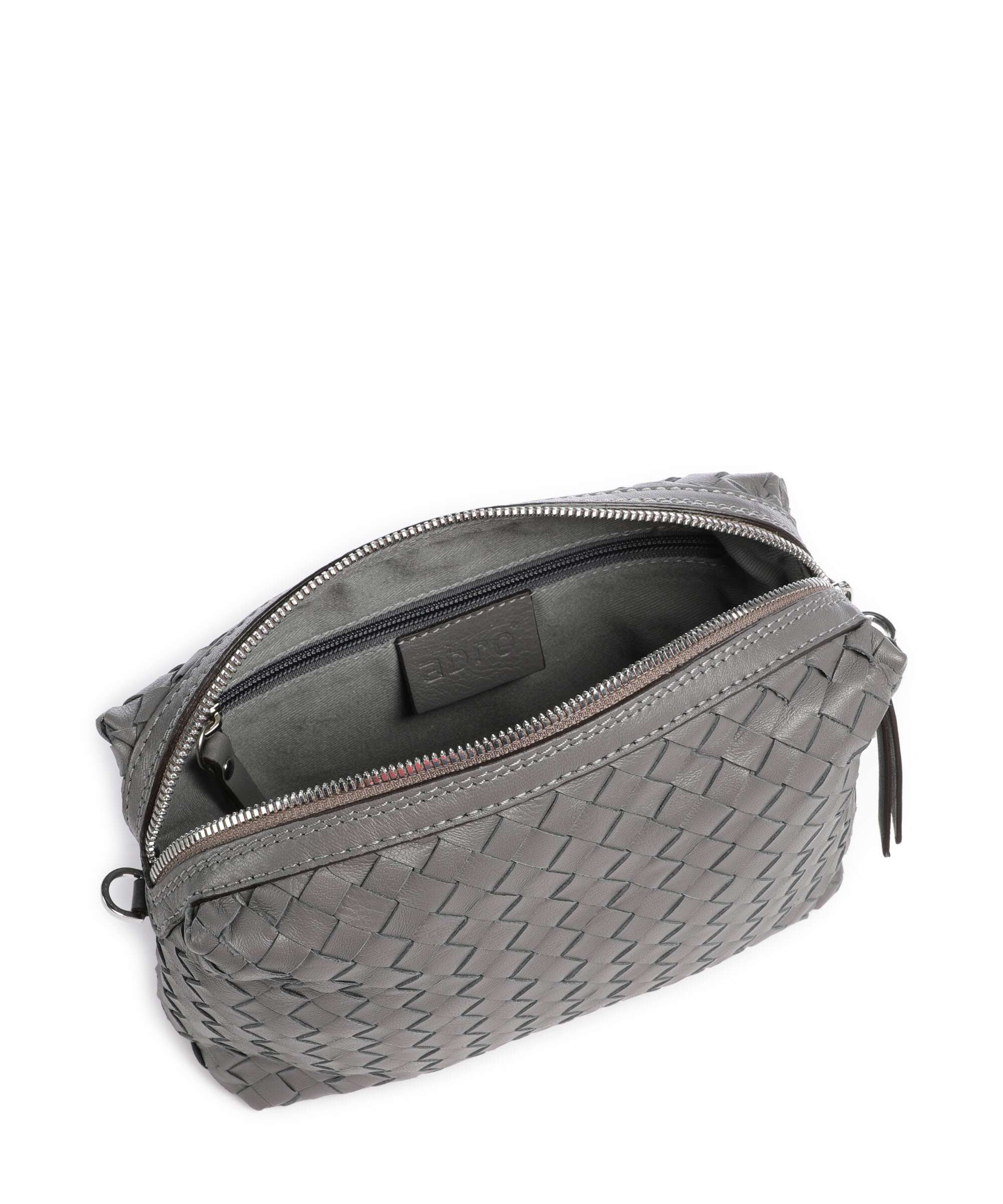Abro Piuma Opaco Kaia Crossbody bag zinc