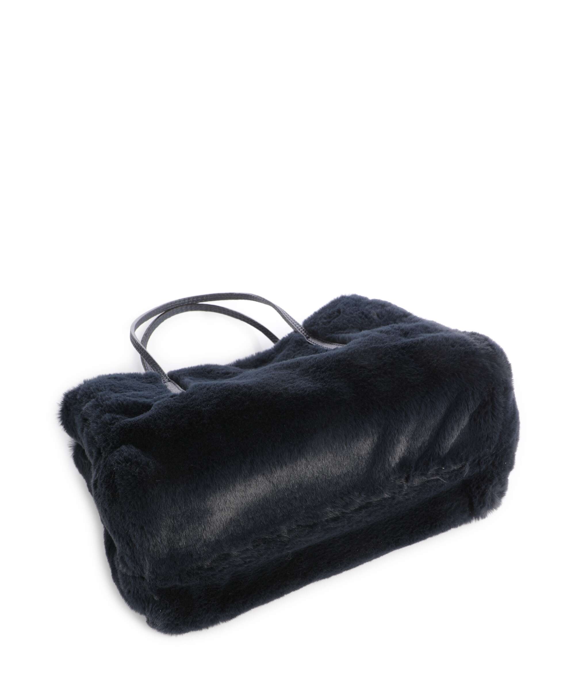 Abro Eco Fur Noelle Handbag navy