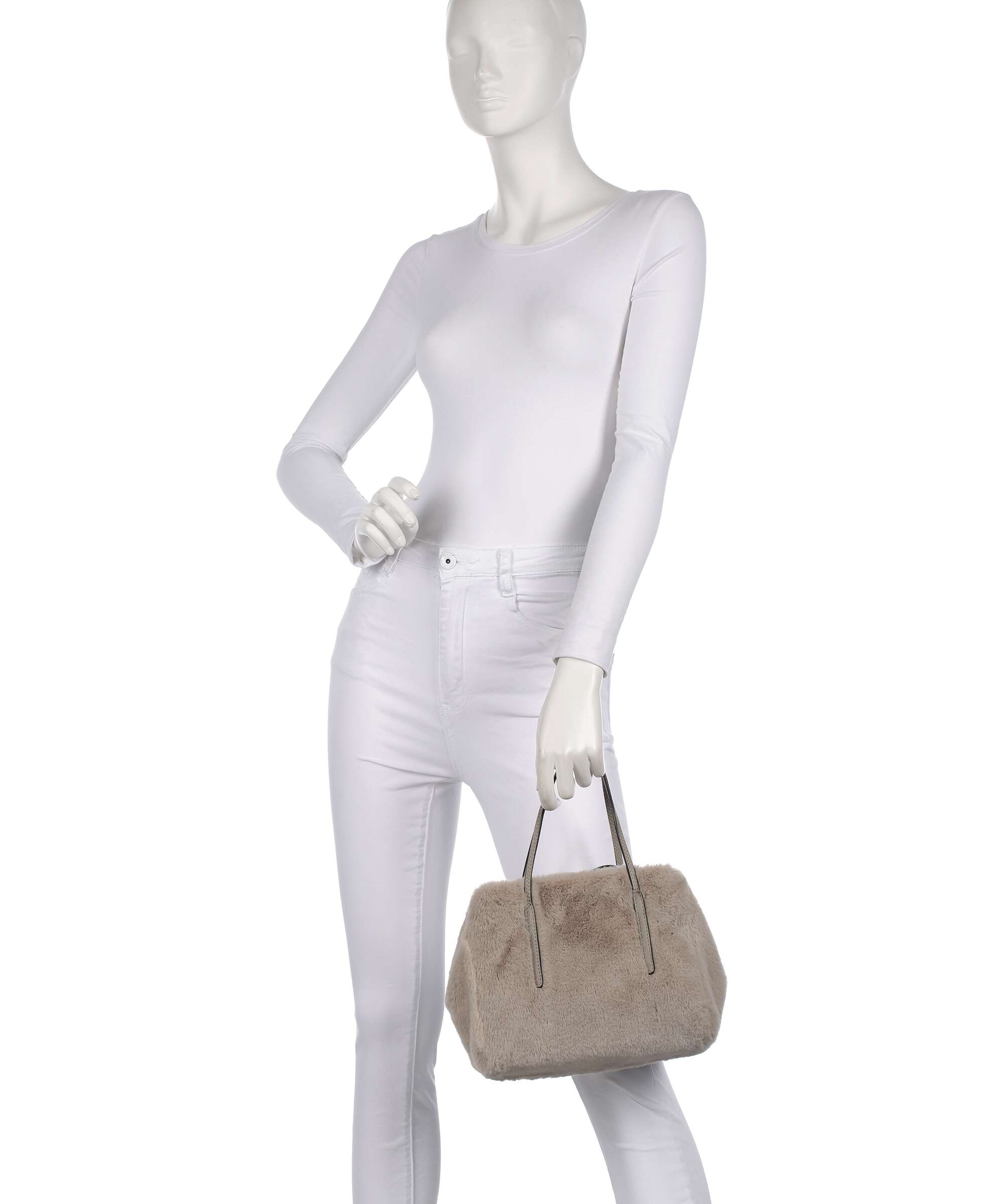 Abro Eco Fur Noelle Handbag siena